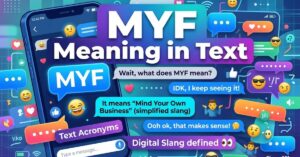 MYF Meaning in Text